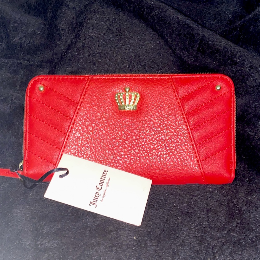 Juicy Couture Hand Purse in 'Coco Red'